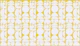 White Yellow Cutout Shapes