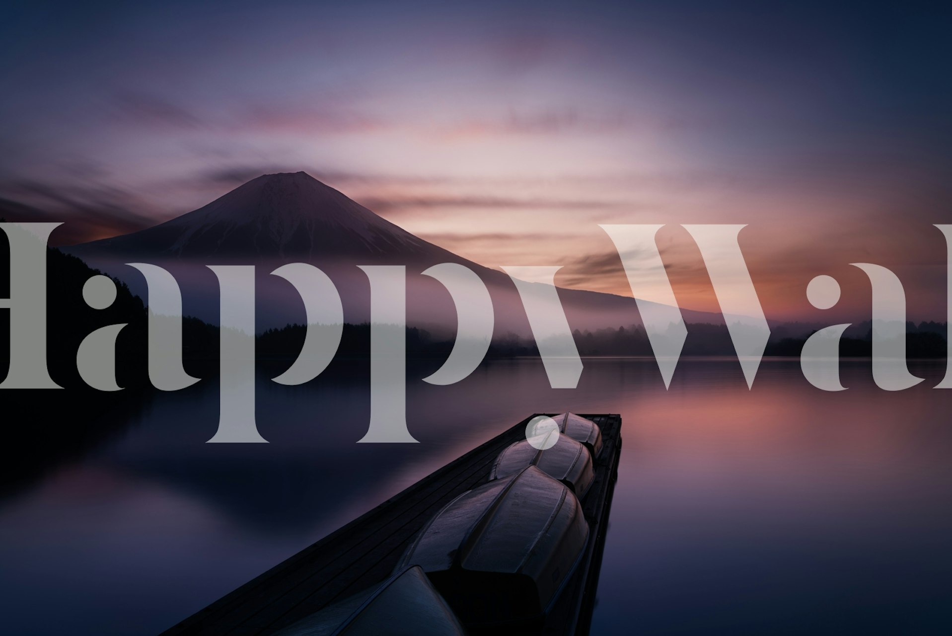 Fototapeta Mystic Fuji se siluetou hory Fuji a klidným jezerem za úsvitu