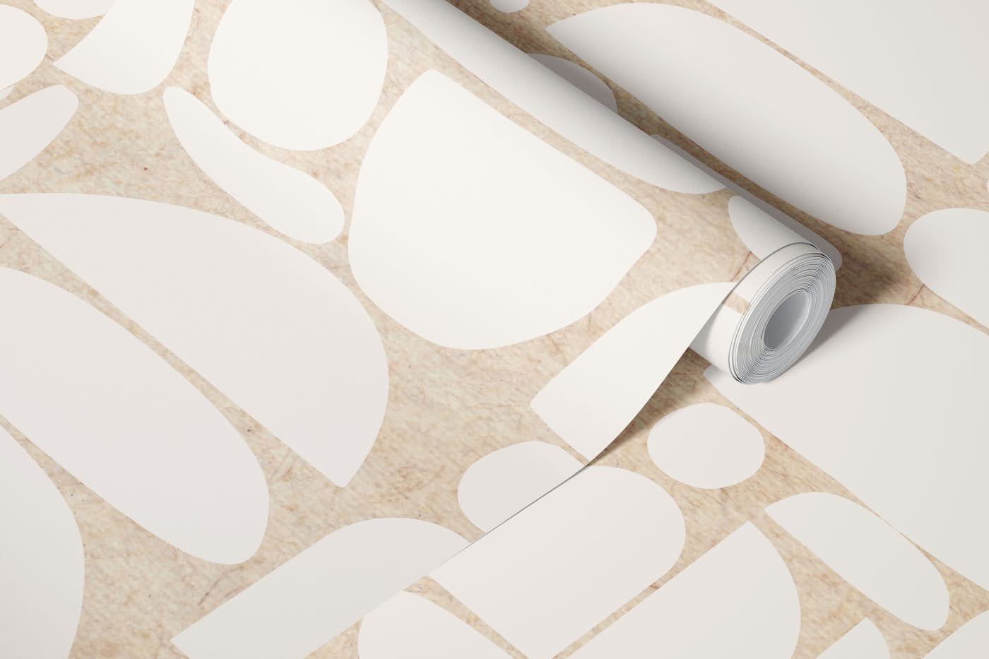 Japan Paper Cutout Shapes wallpaper roll