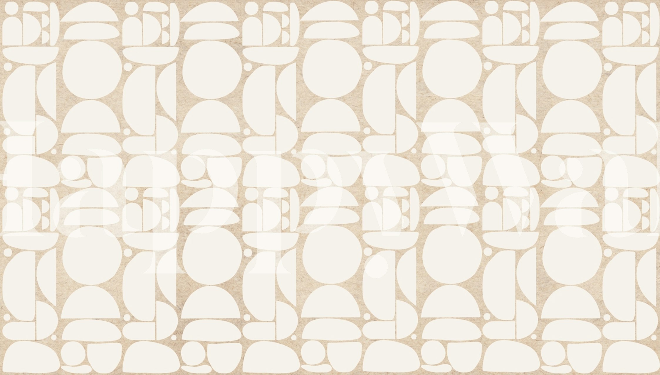 tapeta Japan Paper Cutout Shapes w pokoju