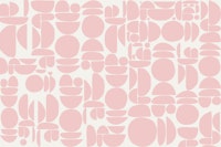 Pastel Pink Rounds papiers peint