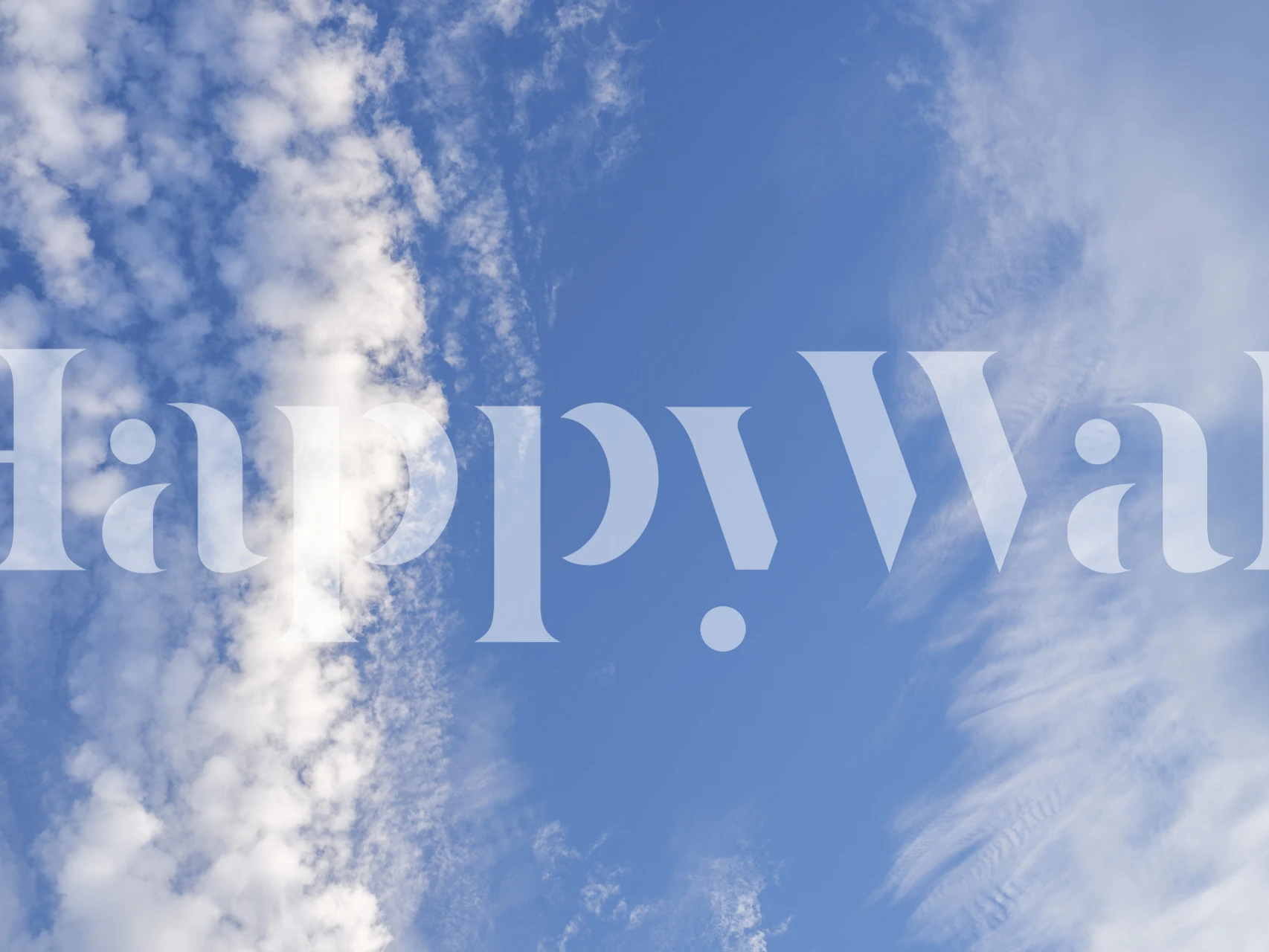 Gazing Skyward tapet visad i ett rum