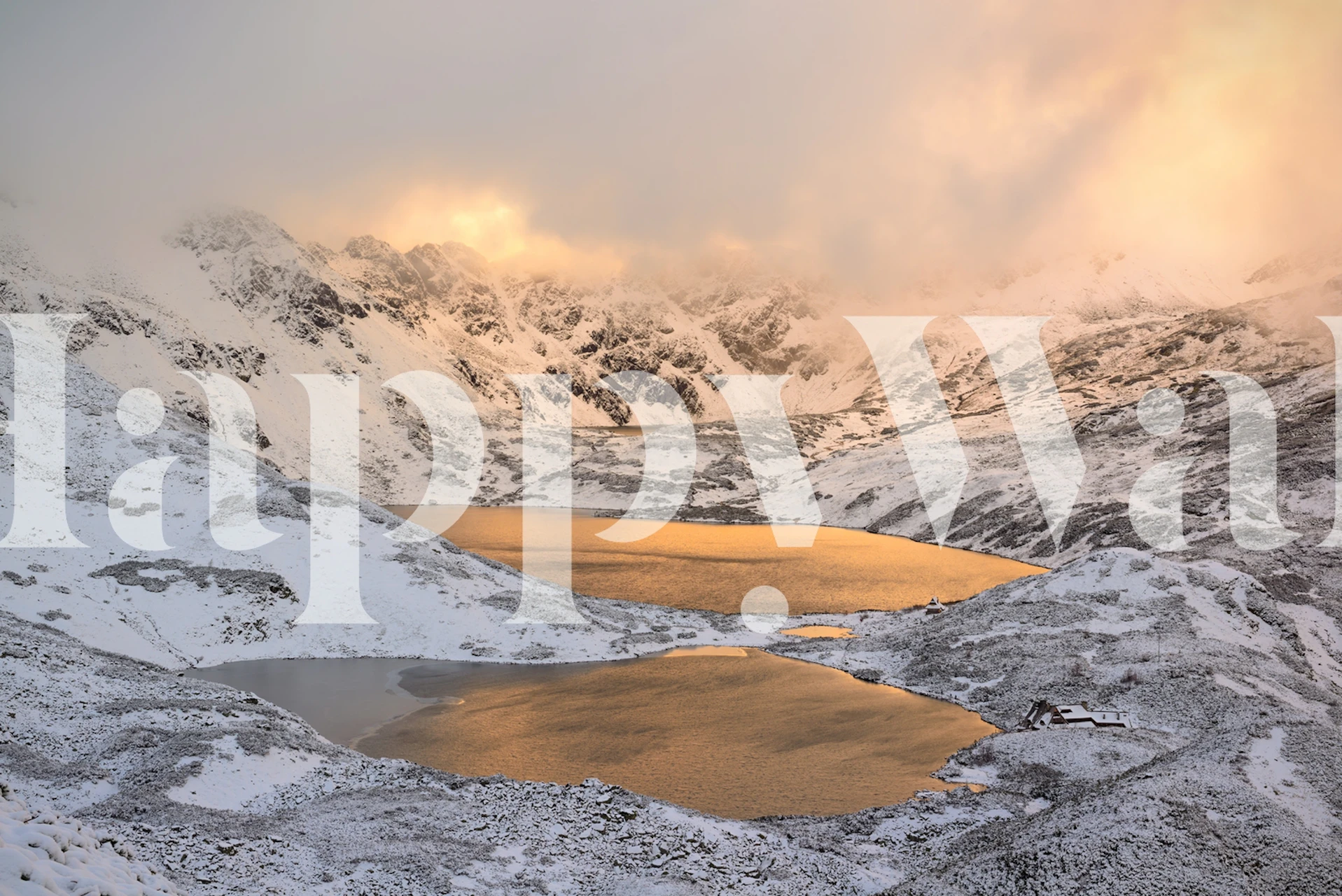 Wallpaper design depicting light display