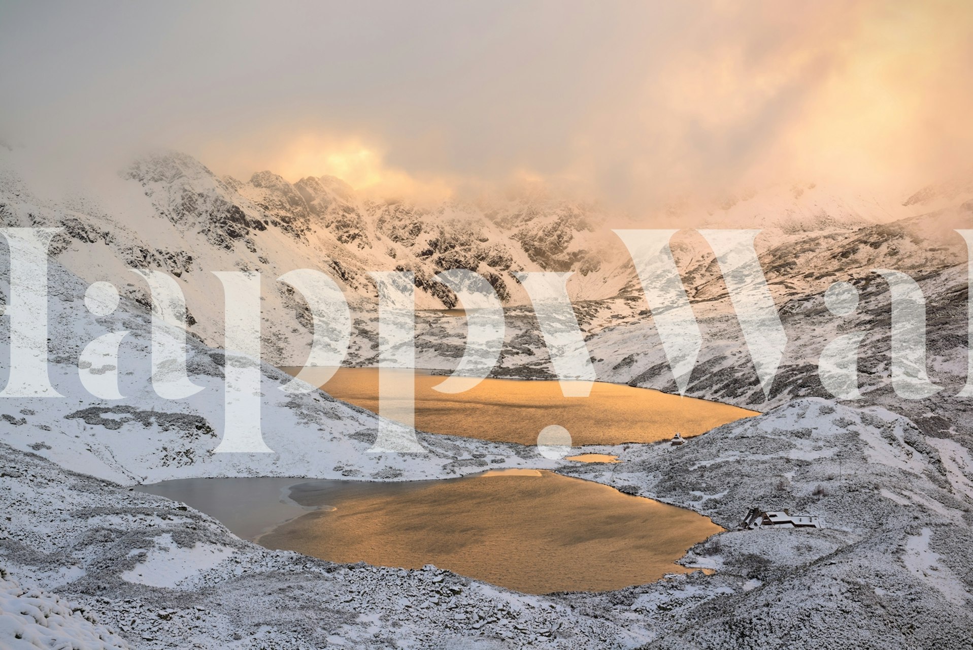 Wallpaper design depicting light display