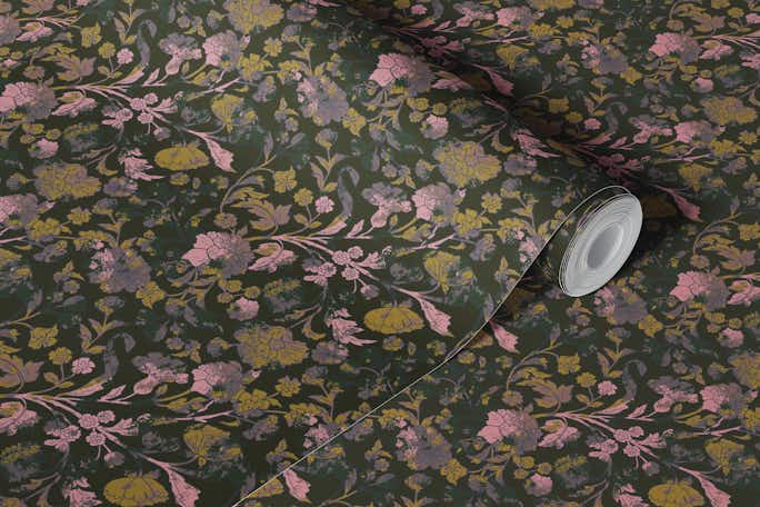 textured bloomswallpaper roll