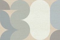 Soft Pastel Geometric Mid-Century tapete