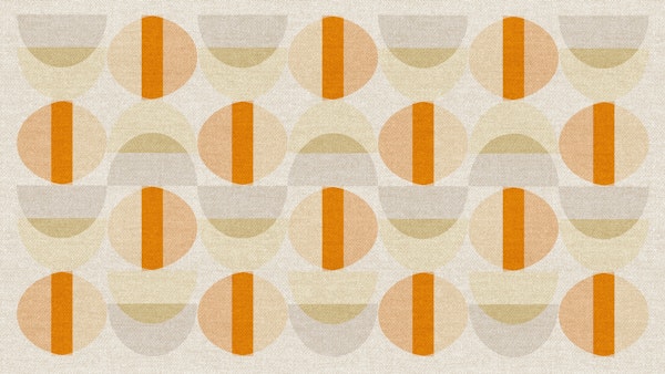 Happy Mid-Century Scandi Geometry