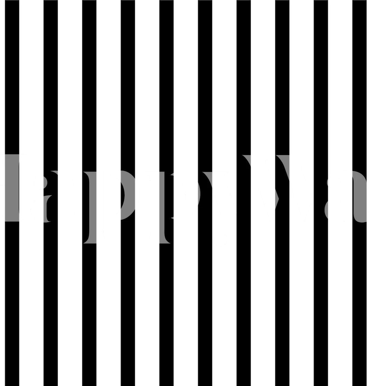 tapeta Black And White Stripes w pokoju