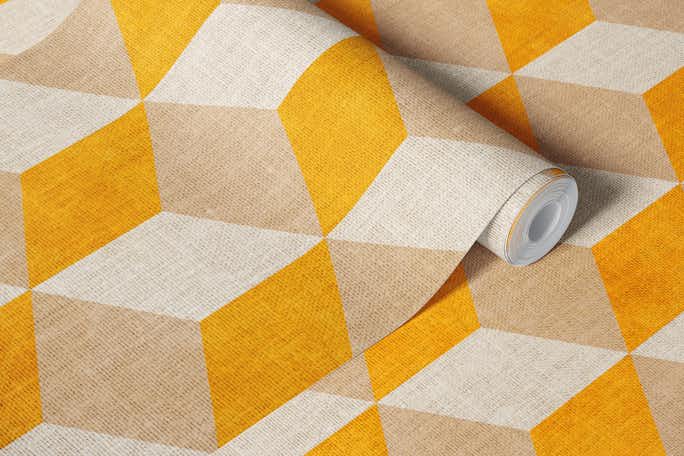 cubes pattern geometricwallpaper roll