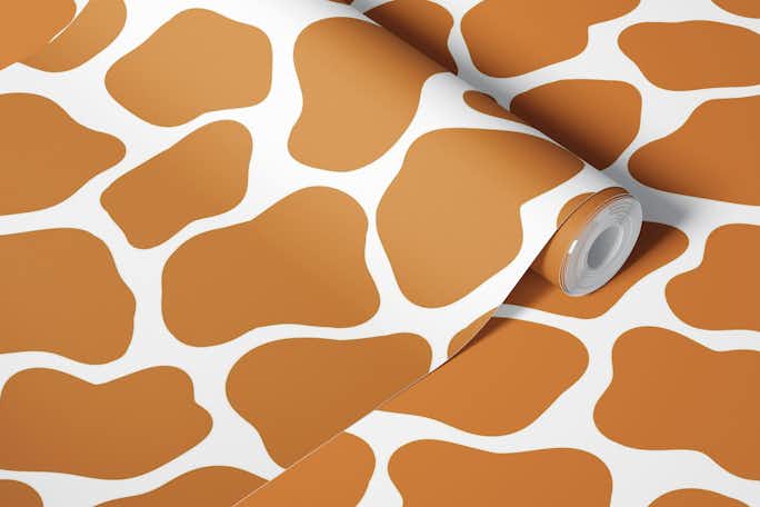 Brown Giraffe Pattern 2wallpaper roll