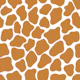 Brown Giraffe Pattern 2