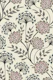 DANUBE Cottage Floral - Ecru Cream - Small