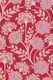 DANUBE Cottage Floral - Magenta Red - Large