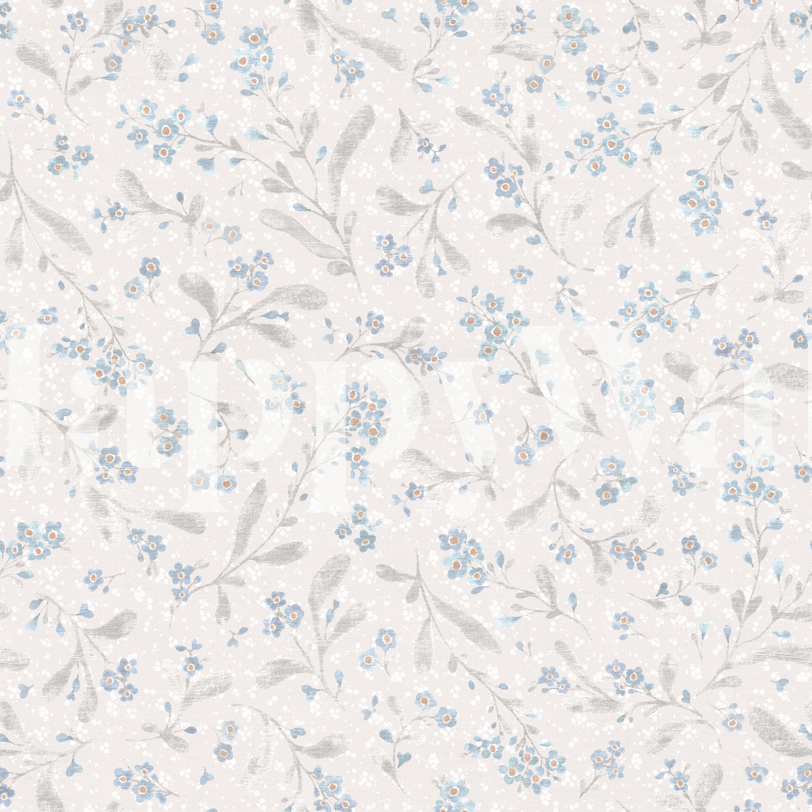 Light Blue Forget Me Not Flowers Wallpaper