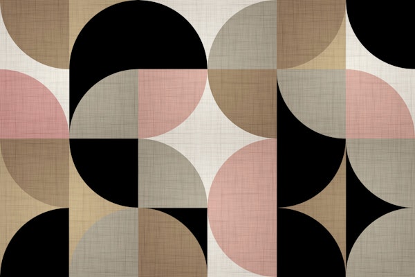 Mid-Century Muted Geometry
