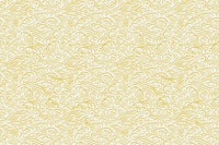 Japanese Wood Block Print Yellow tapet