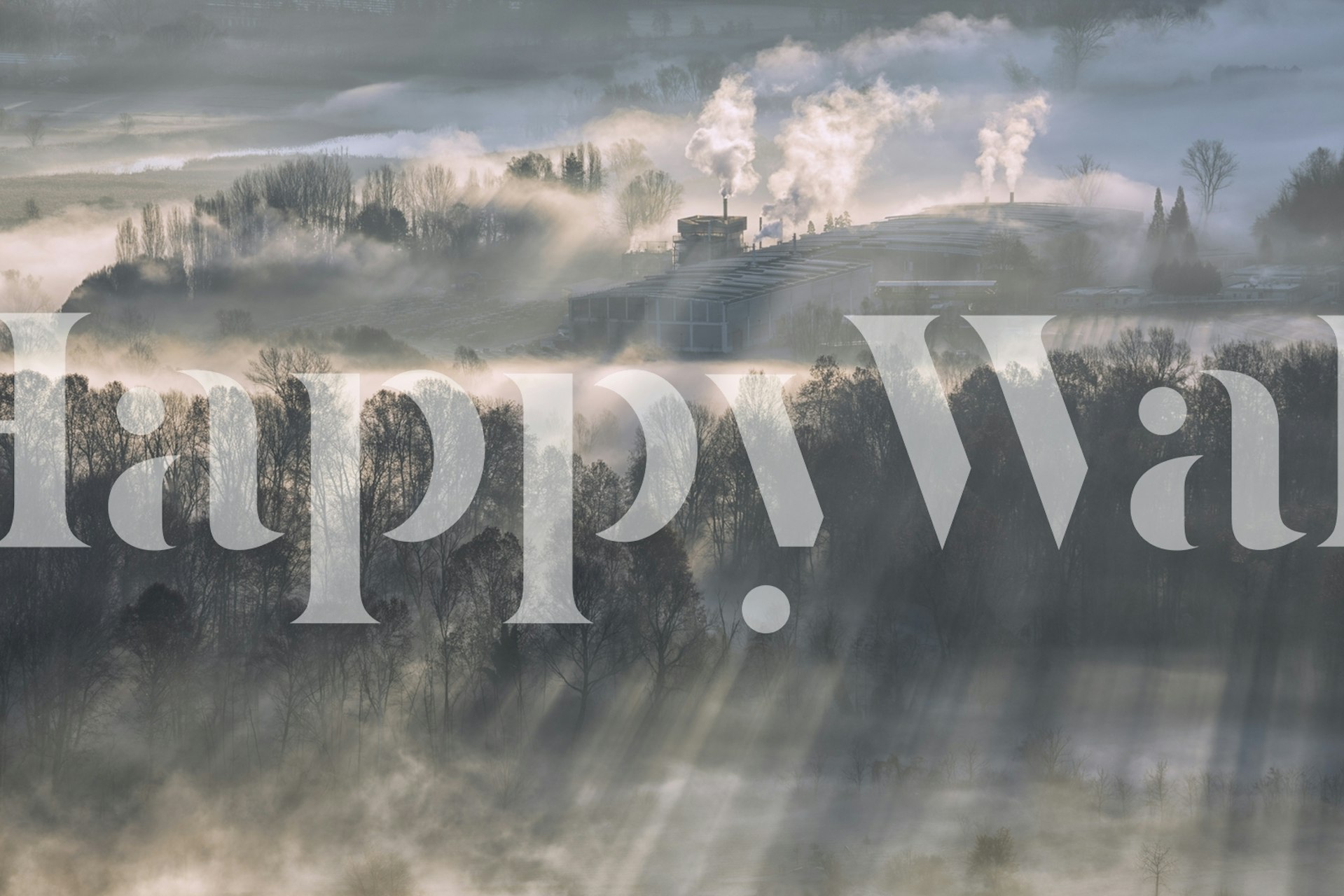 Ταπετσαρία που απεικονίζει έναν ήρεμο σχεδιασμό work area