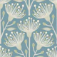 EUCALYPTUS Floral Botanical - Light Blue