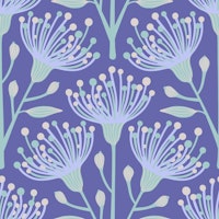 EUCALYPTUS Floral Botanical - Lavender Purple ταπετσαρία