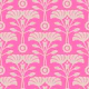 ART NOUVEAU Retro Mid-Century Floral - Pink