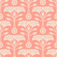 ART NOUVEAU Retro Mid-Century Floral - Blush
