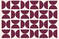 Minimal Magenta Bauhaus wallpaper