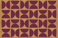 Bauhaus Wood wallpaper
