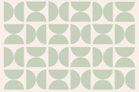Pastel Sage Bauhaus wallpaper