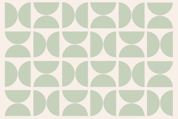 Pastel Sage Bauhaus