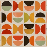 Vivid Watercolor Bauhaus tapety