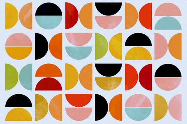 Vivid Bauhaus Cutouts