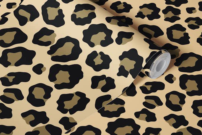 Leopard Pattern 3wallpaper roll