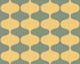 Retro Abstract Geo Waves
