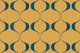 Teal Retro Abstract Geo Waves