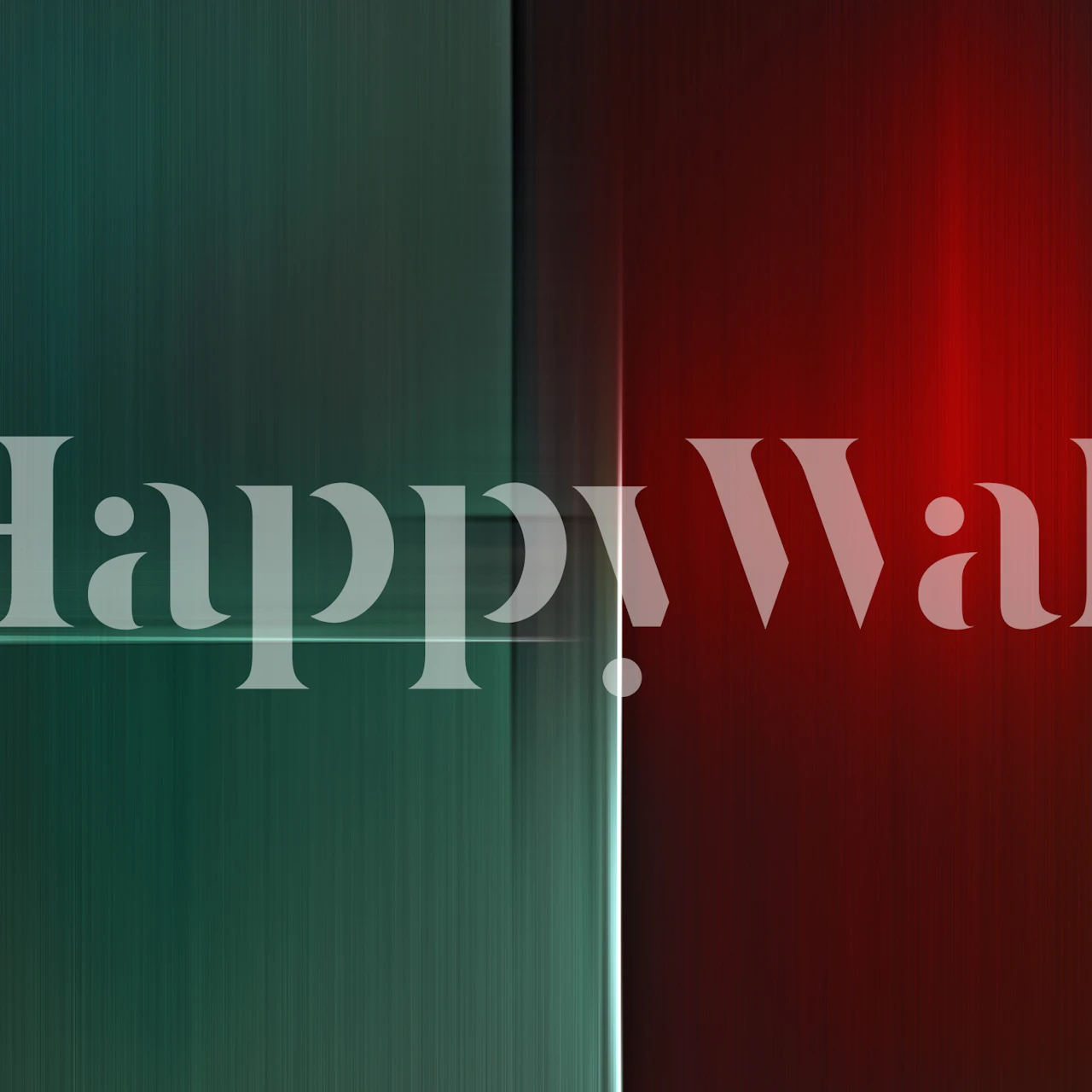 Abstract dark green and red wallpaper with smooth gradients
