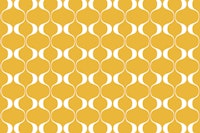 Mustard Retro Abstract Geo Waves wallpaper