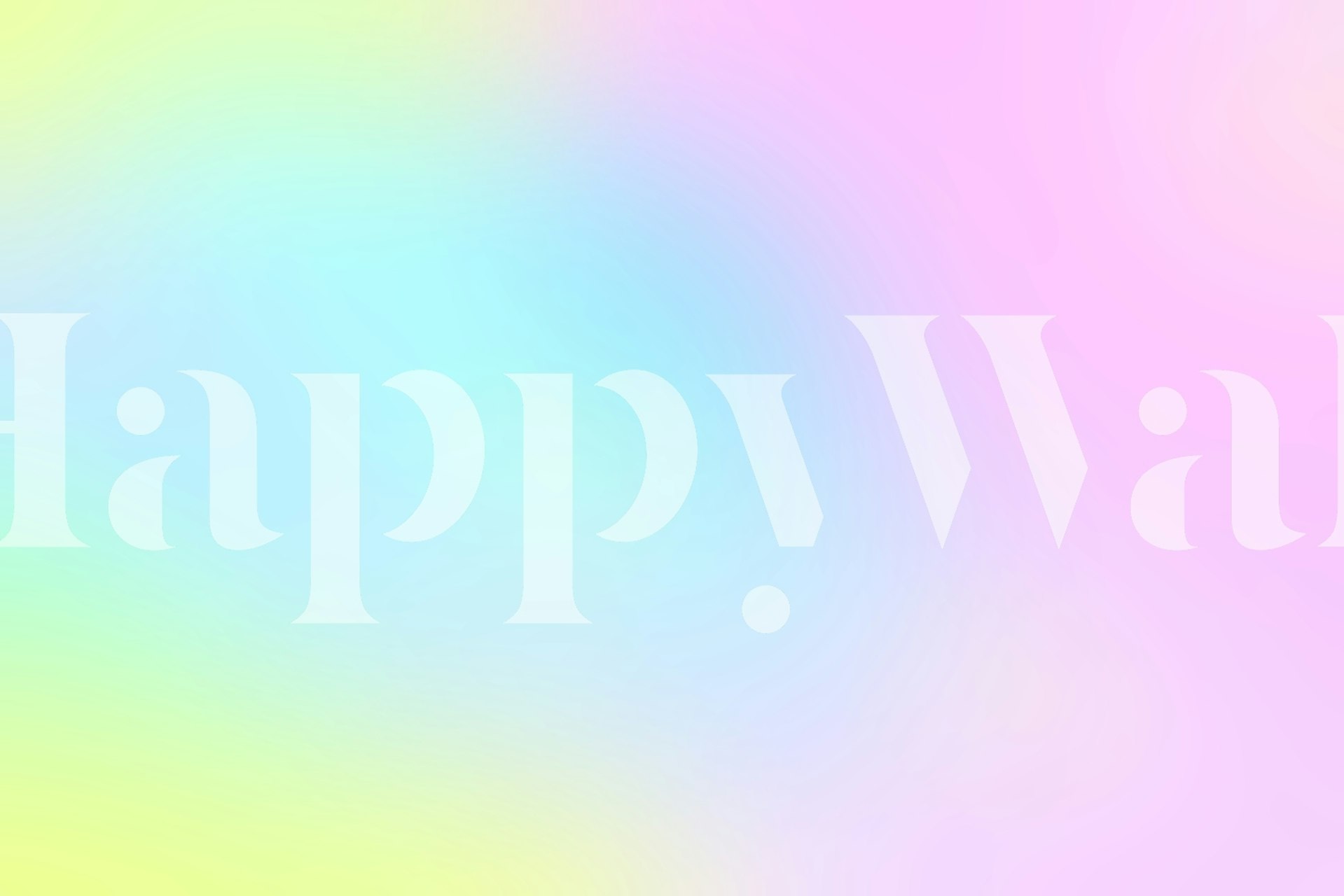 Pastel gradient with soft pink, blue, and yellow hues wallpaper