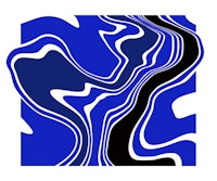 Vivid Retro Geo Abstract tapet