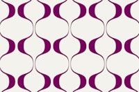 Retro Magenta Geo Abstract Waves wallpaper