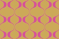 Retro Fashion Geo Abstract Waves wallpaper