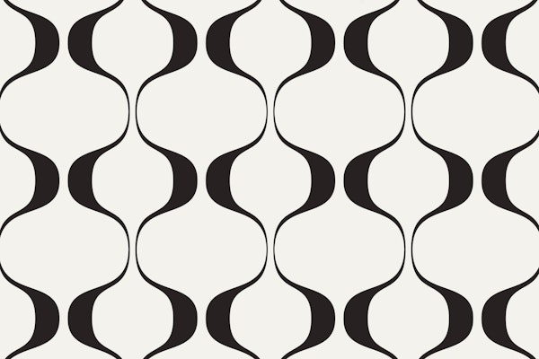 Retro BW Geo Abstract