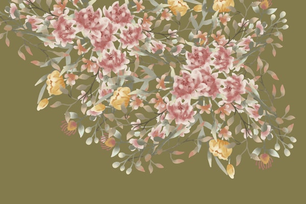 Wildflower Watercolor Blooming