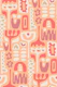 DREAMSCAPE Retro Abstract Floral - Peach Fuzz