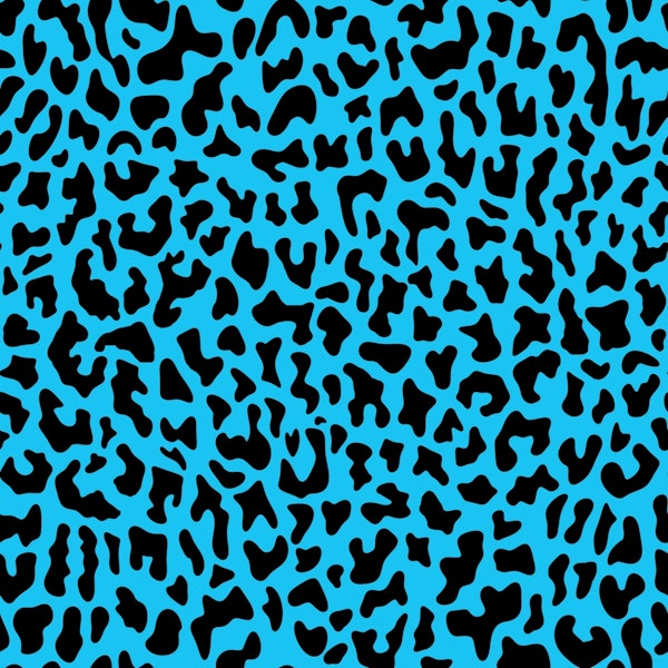 Leopardine Blue