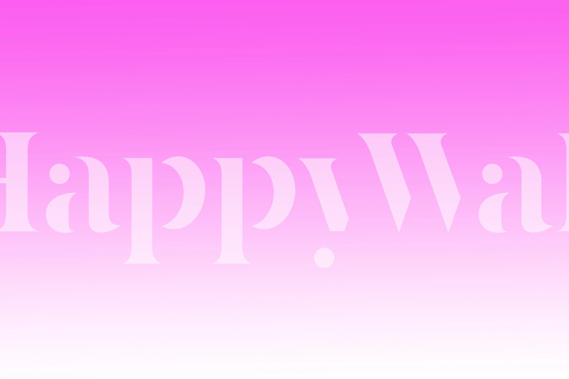 Tapeta Hot Pink Gradient w pokoju