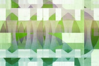 Bauhaus Geometry Mosaic wallpaper