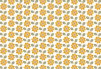 Mid Century Sunflower Meadow tapete