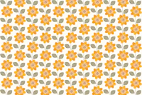 Mid Century Sunflower Meadow tapete