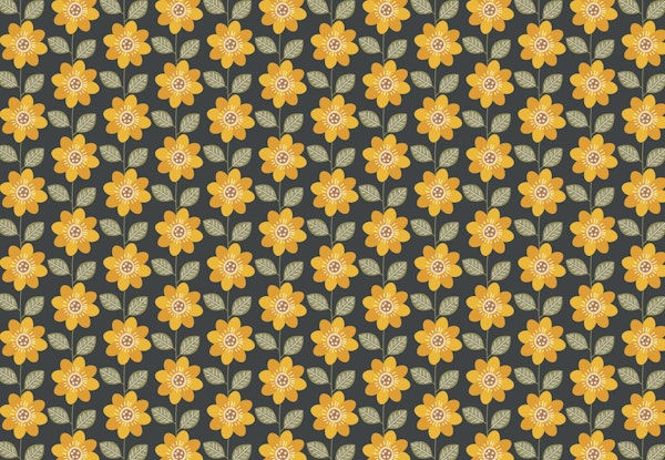Sunflower Pattern Meadow