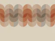 Calm Mid Century Leaf Border